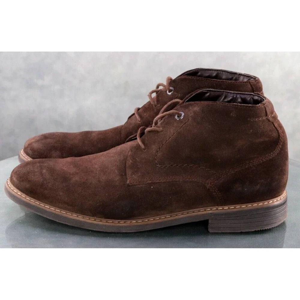 Rockport Classic Break Men's Chukka Boots Size 9 Suede Brown